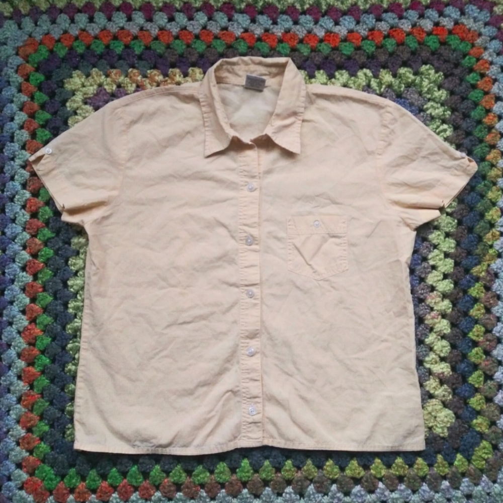 Yellow Button down Shirt